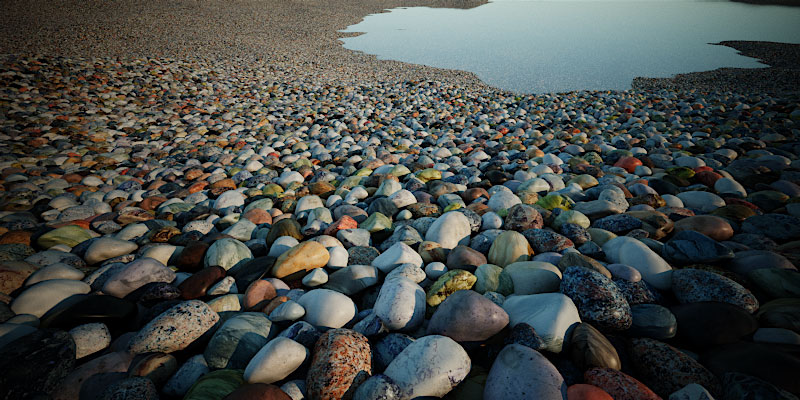 Geometry Towel - Pebble